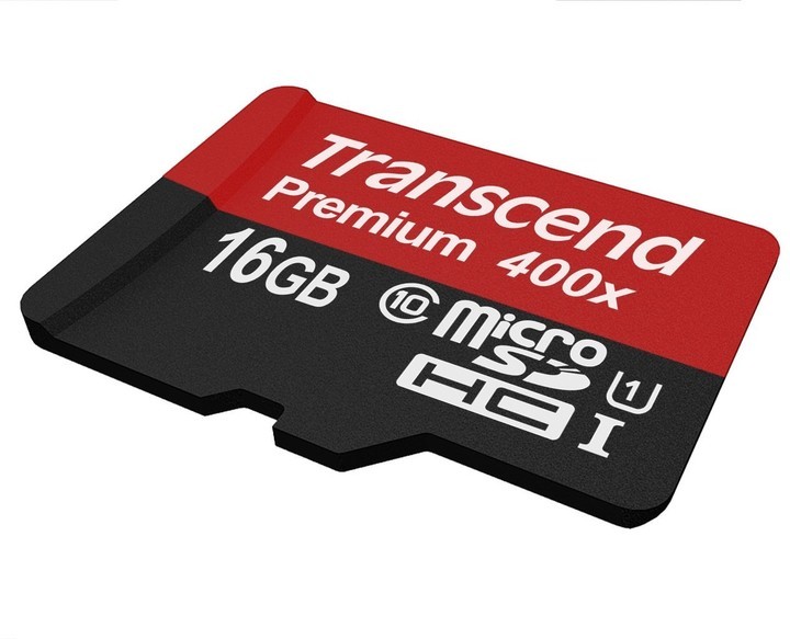 Transcend Micro SDHC Premium 400x - 16GB 60MB/s UHS-I