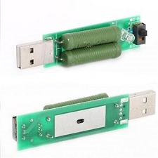 USB zátěžový rezistor 1A